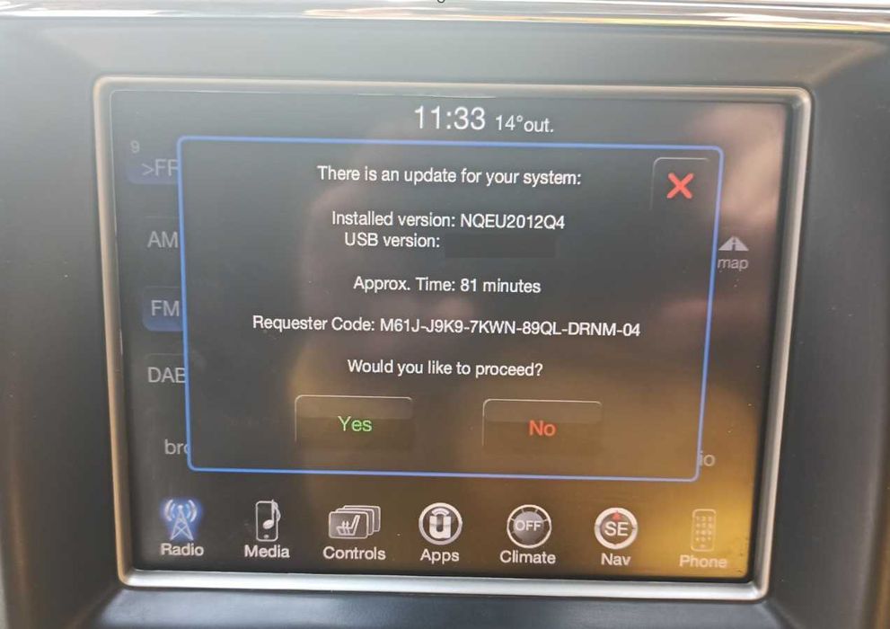 JEEP, Chrysler,Dodge,RAM, USA >BG карта навигация ъпдейт 2024 Uconnect