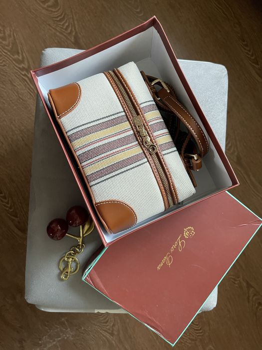 Loro Piana sumka / cherry