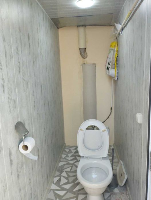 Учаска Сергили Хонабод 8хона
Газ вода, свет wifi 4 соту средний ремонт