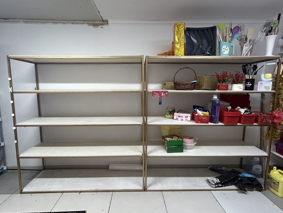 Стеллаж 2 ед. железный