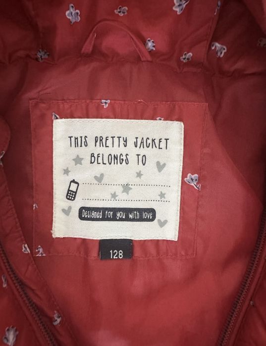 Geaca fete, C&A, stare foarte buna, marime 128
