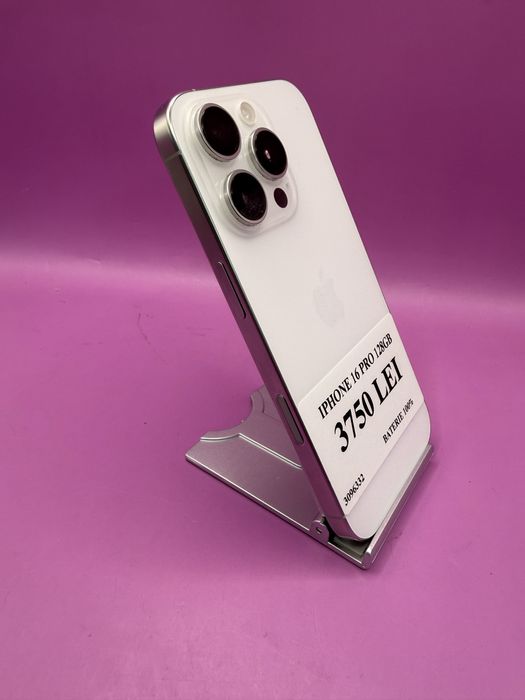 Iphone 16 Pro 128gb baterie 100 •Matei Amanet Crangasi•30963