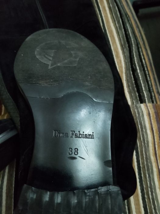 Итальянские сапоги ботфорты р.38