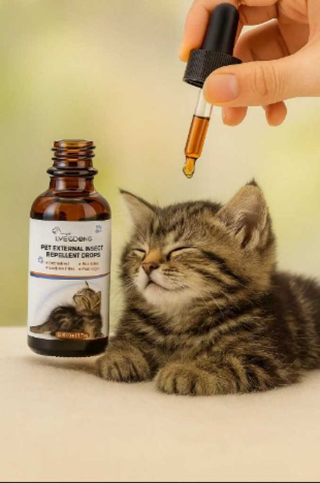 Капки против външни паразити за кучета и котки-LYEGJONG