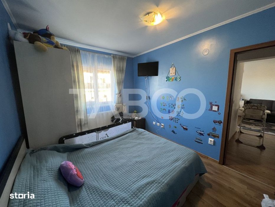 De vanzare apartament 3 camere 2 bai 2 balcoane Turnisor Sibiu — fotografia 2