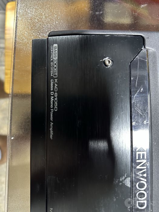 Kenwood 1000w Kac 81050D monoblok монокональник для сабвуфера