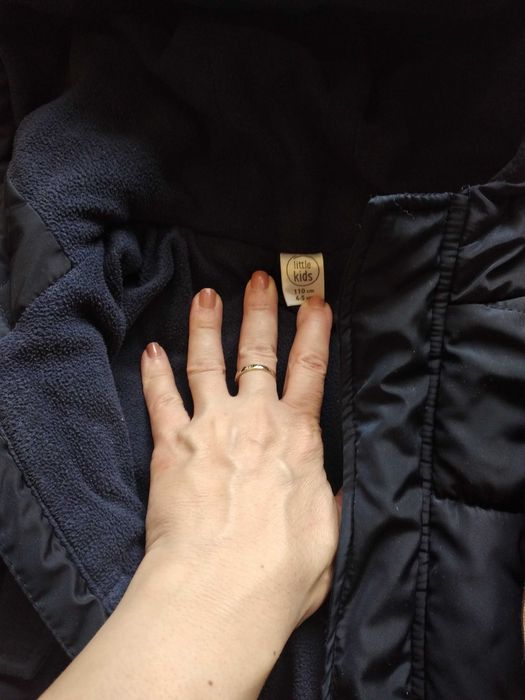 Детско зимно яке за момче – размер 110 (4–5 г.)