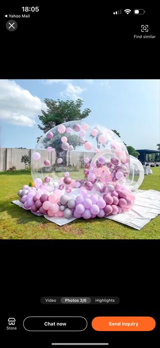 Bubble house, baloane, animator, cabina foto, tobogan gonflabil, caste