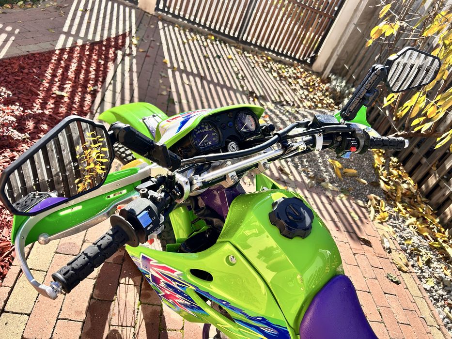 Kawasaki KLX650, recondiționată total