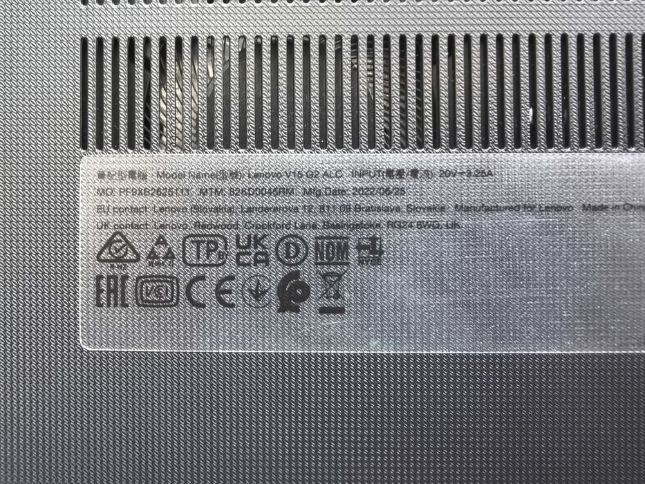 Lenovo V15 G2 Ryzen 7 5700u, 16GB Ram, 512GB Nvme