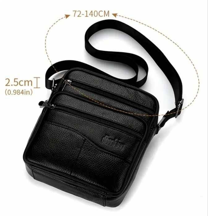 Мъжки елегантни чанти за през рамо/Кафяви и черни ест.кожа -9%Промоция