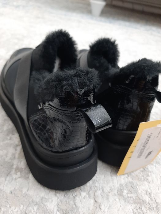 Лоферы зимние 39 размер