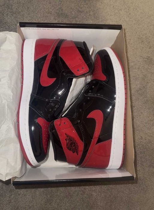 *NOU* Jordan 1 AJ1 Patent Bred Premium - verificare colet