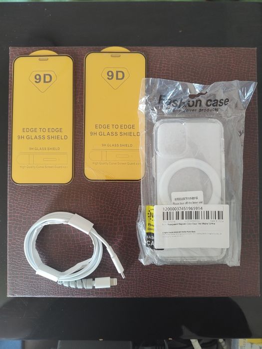 Pachet kit protecție IPhone 12 mini