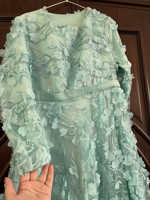 Вечерний койлак гипюрли