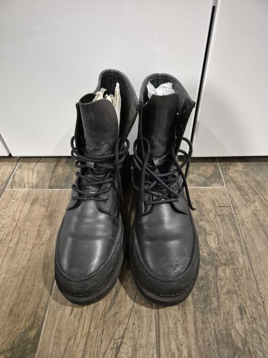 Дамски черни боти, кубинки Tommy Hilfiger,  Guess 41  и 42 номер