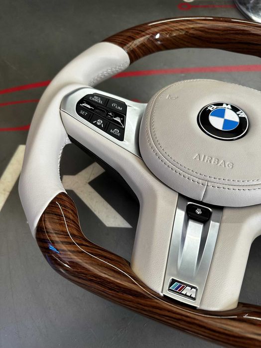 Volan BMW- Lemn - Custom - Incalzire - TJA - Vibratii - Seria G