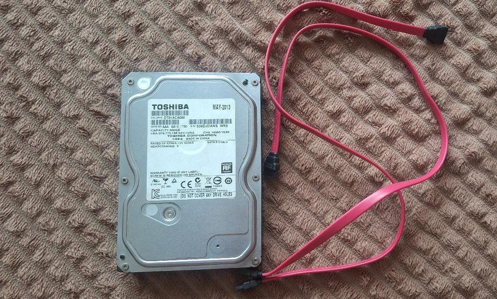 HDD 500gb Toshiba