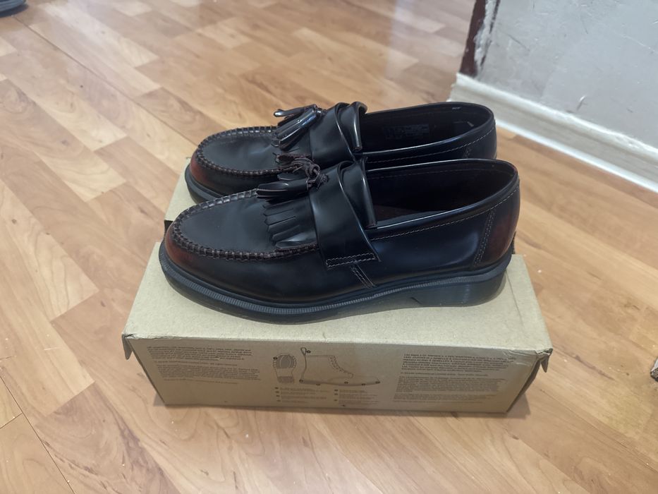 Dr. Martens Adrian loafer cherry red