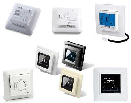 Терморегулятор Devireg, EBERLE, ECOTHERM, TERNEO, UTH-200, Теплолюкс