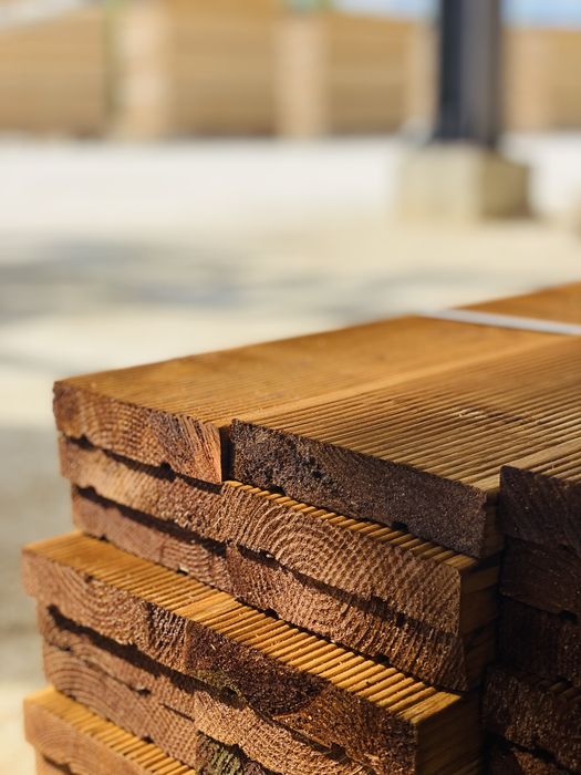 Импрегниран декинг 9см / 12см