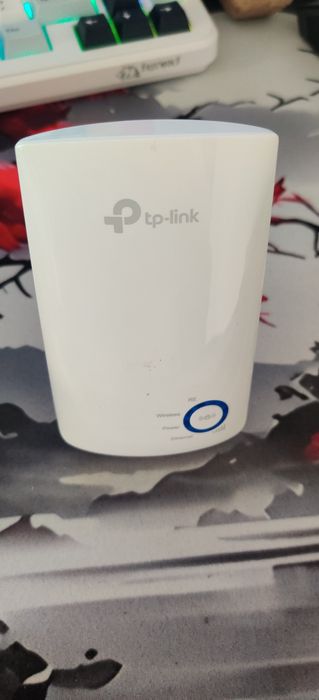 Wireless Range Extender TP-LINK TL-WA850RE, 300 Mbps, alb