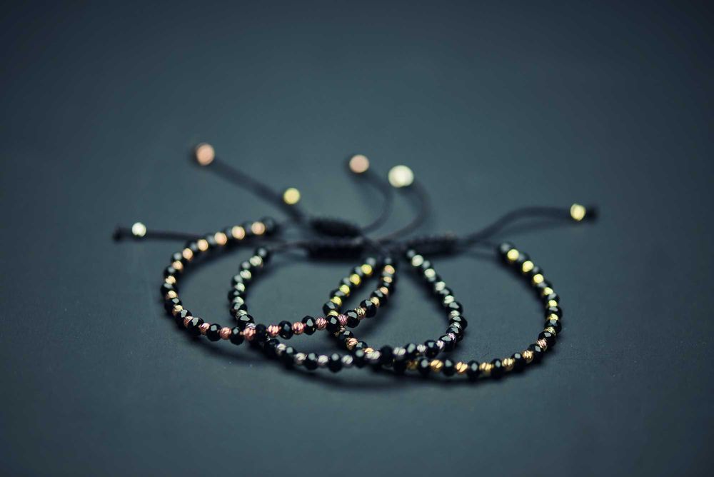 Bratara din argint placata cu aur - ambalaj cadou si transport inclus