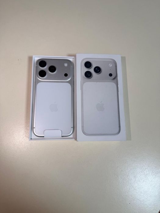 iPhone Apple 17 Pro Nou Silver Alb 5G Garantie, , 17 Pro