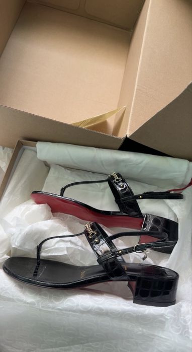 Sandale Christian Louboutin MJ Thong Croc