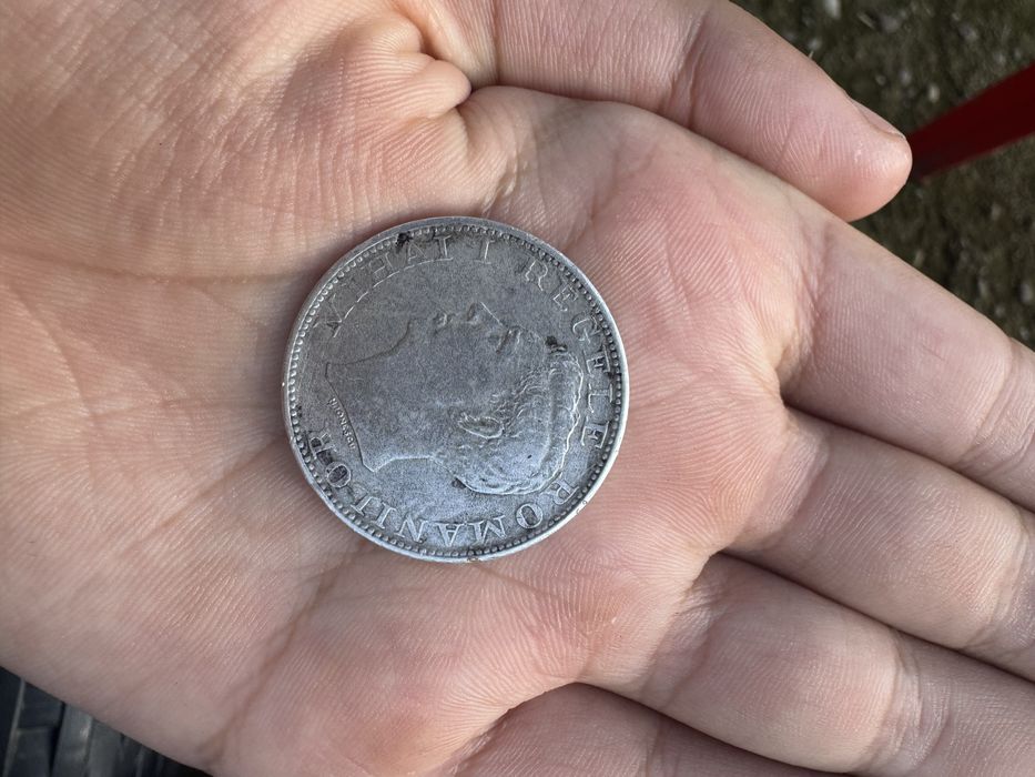 Moneda din 1944 de 500 de lei de regele mihai al romanilor din argint
