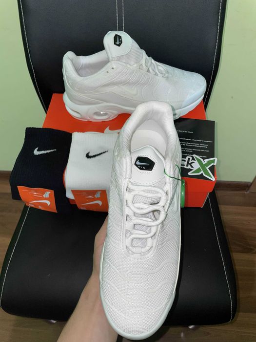 Nike Air Max Tn Triple White (36-44 номер)
