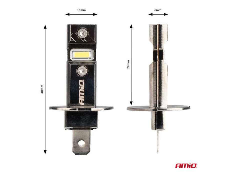 LED крушки H3 AMIO HYBRID Лед крушка Canbus 60W, 6000K