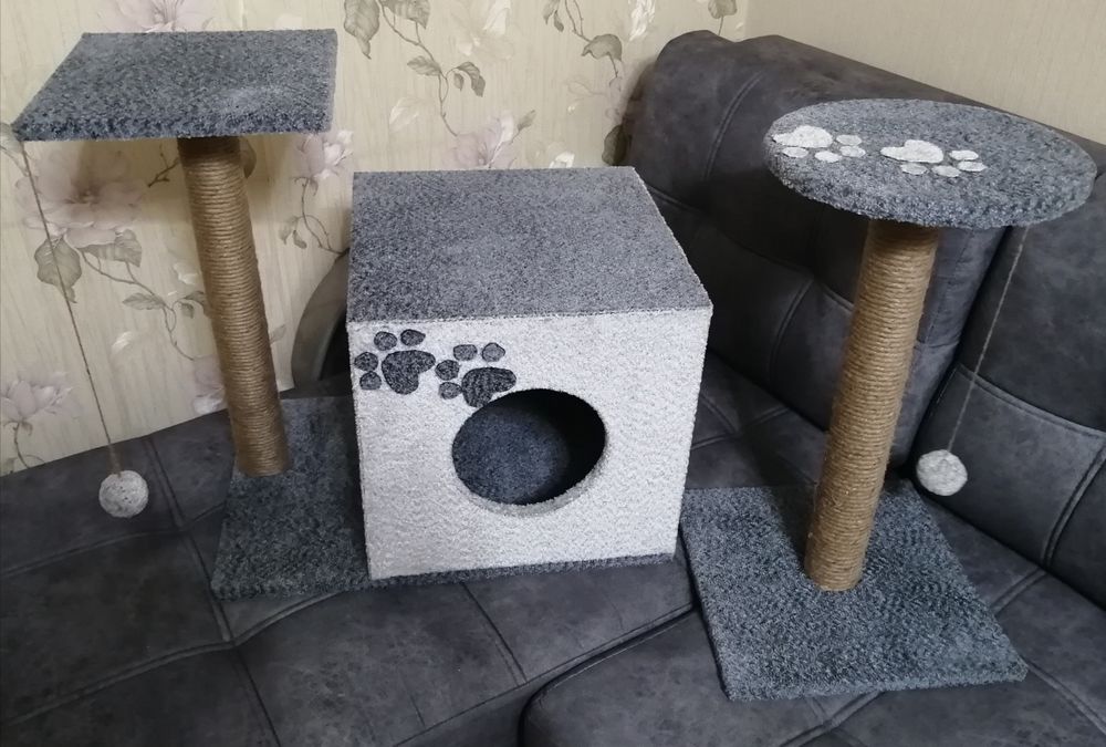 Когтеточки и домики