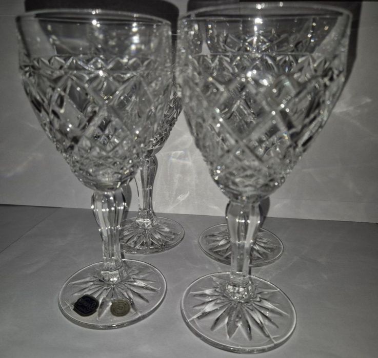 Set 4 pahare Crystal de Bohemia Cehia