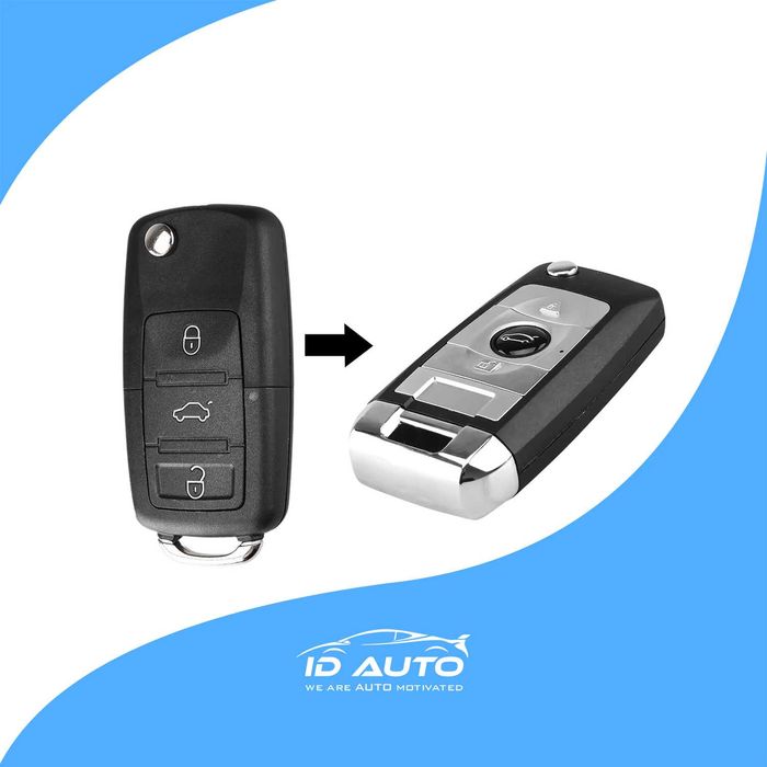 Конвертираща кутийка за ключ на Vw Golf Bora Touran и др.