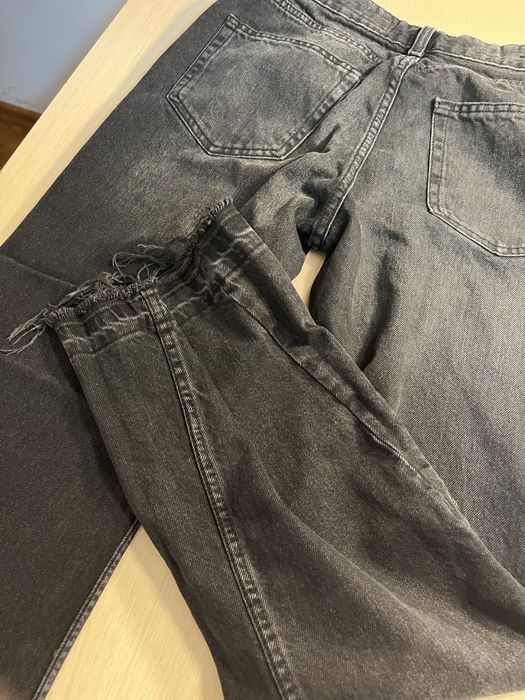 pantaloni negrii flared(evazati) berska