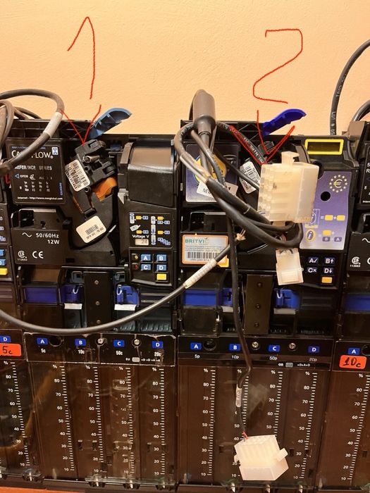 Монетници MEI CF 690 и MARS 560. ЗА ЕВРО МОНЕТИ .