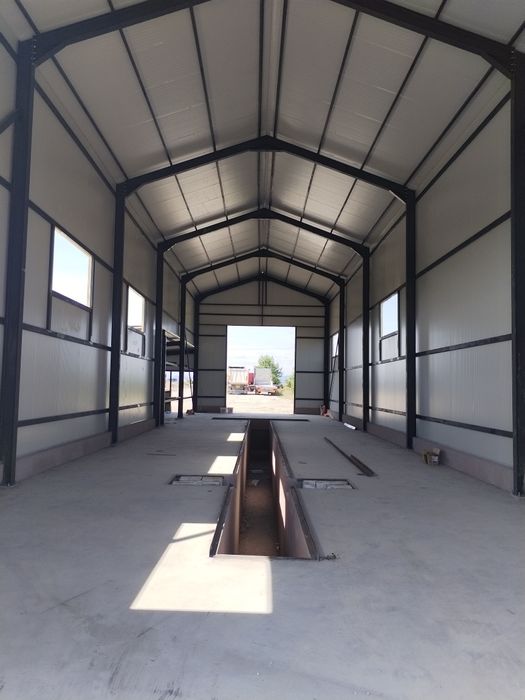Vând structura metalica sau hala completa și saivan de oi