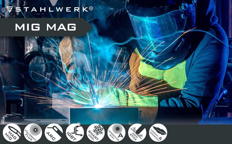 Aparat de sudura STAHLWERK MIG MAG 155 ST IGBT
