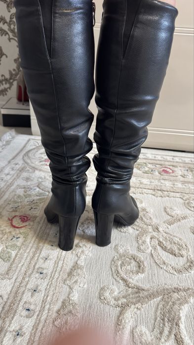 Сапожки кожанные Турция