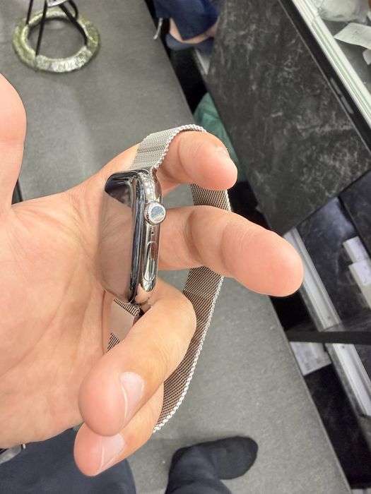 Apple watch 10/46 natural milanasse loop
