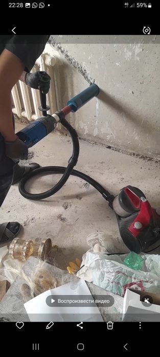 Алмазное сверление, бурение