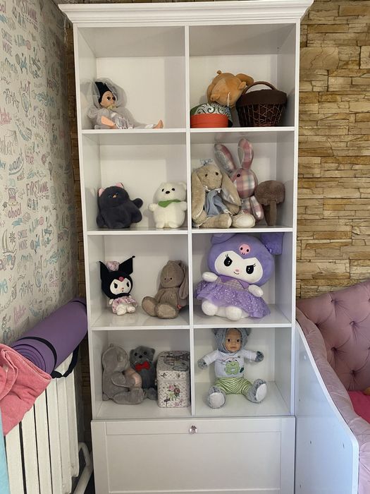 Полный мебель детской комнаты для девочки