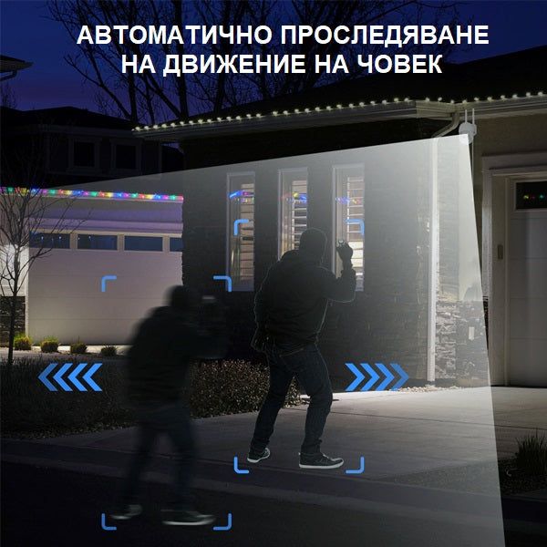 Интелигентна WIFI/IP охранителна камера с въртене на 270°  /SMK006/