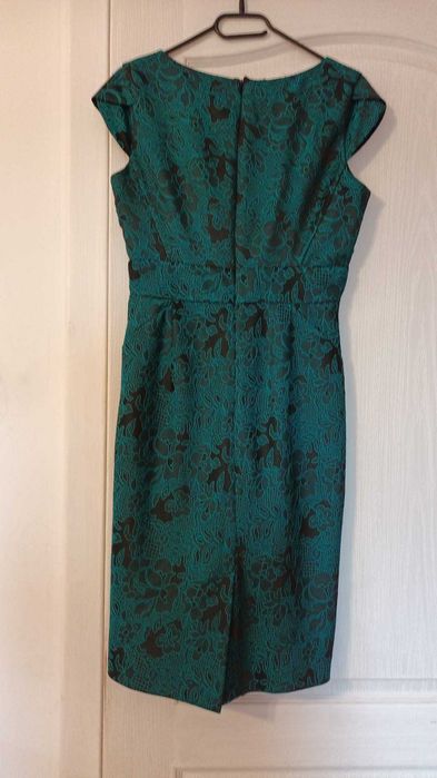Rochie eleganta verde- lungime medie