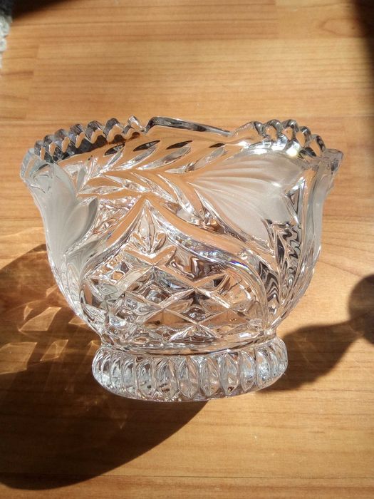 Ваза Murano декантиер кристал плато Bohemia