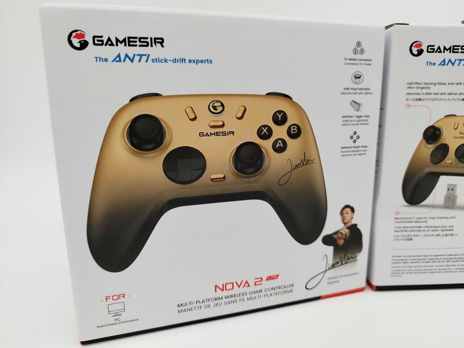 Чисто НОВИ контролери GameSir Nova 2 Lite Midnight Gray/24м. Гаранция