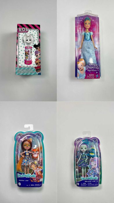 Lot mare jucării și ghiozdane – 155 bucăți