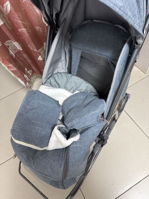 Санка-коляска ника