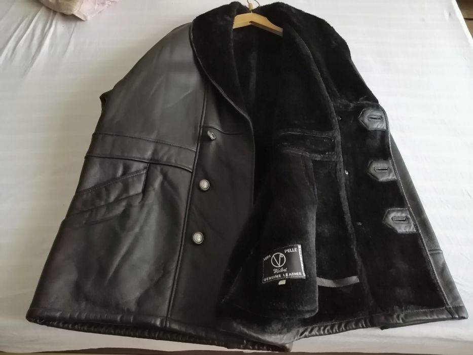 Мъжко кожено палто